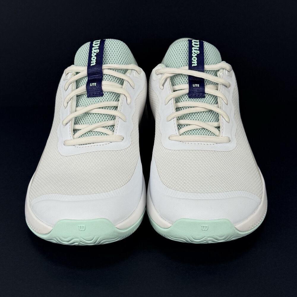 Wilson Intrigue Lite SAMPLE Women’s 7,5 WRS33726S White Bay Blue New - Picture 5 of 9